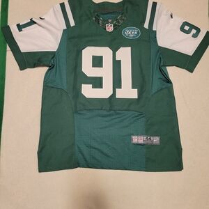Green and White Men's Jersey
